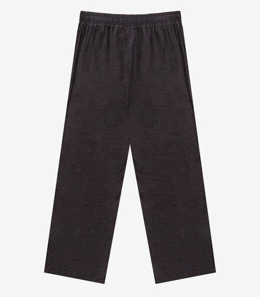 Calça Feminina Pantalona Plus Size Renaluci Preto