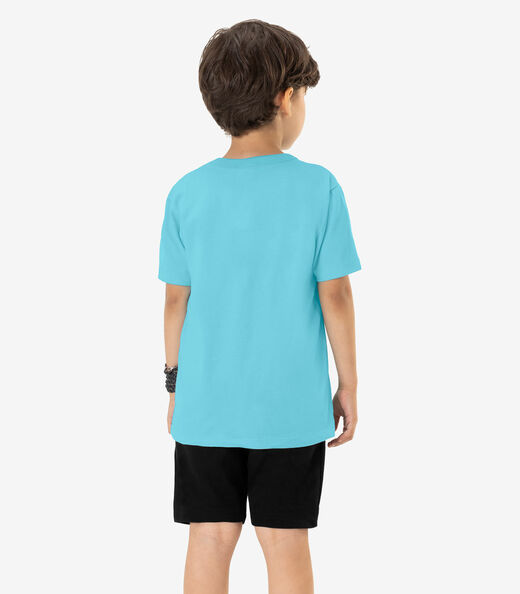 Conjunto Infantil Masculino Summer Rovi Kids Azul