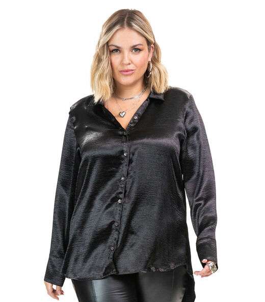 Image_Camisa Manga Longa Air Flow Metalizado Secret Glam Preto