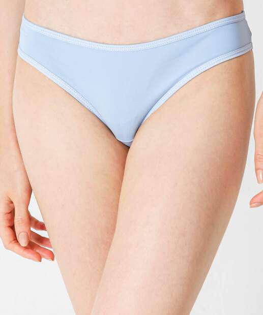 Kit 2 Calcinhas Biquíni Estampa Paz Marisa Branco