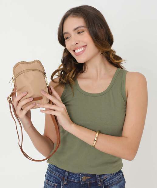 Bolsa Transversal Feminina Marisa