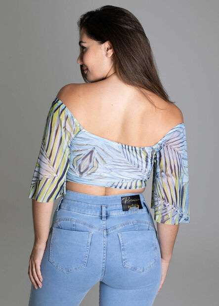 Cropped Sawary Estampado - 277102