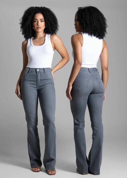 Calça Sarja Sawary Boot Cut - 282756
