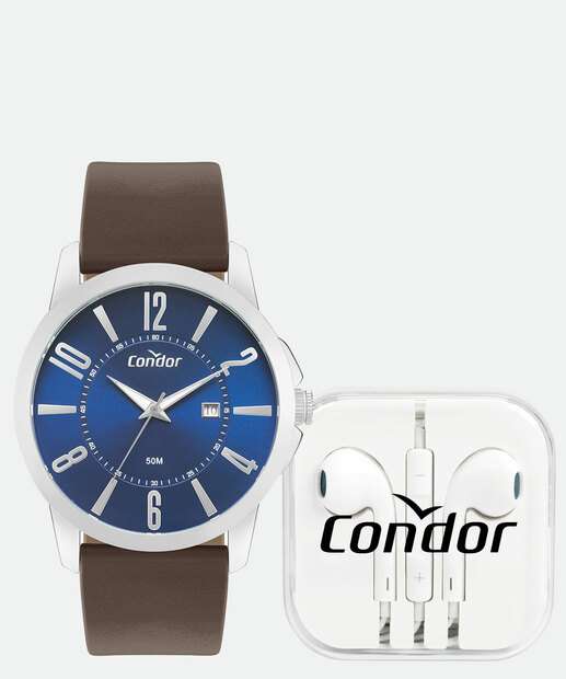 Kit Relógio Masculino Condor CO2115MYA/K5A