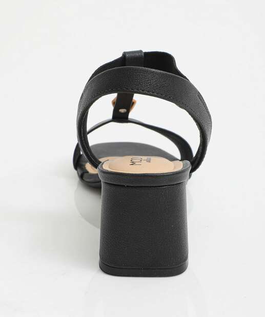 Sandália Feminina Salto Grosso Modare