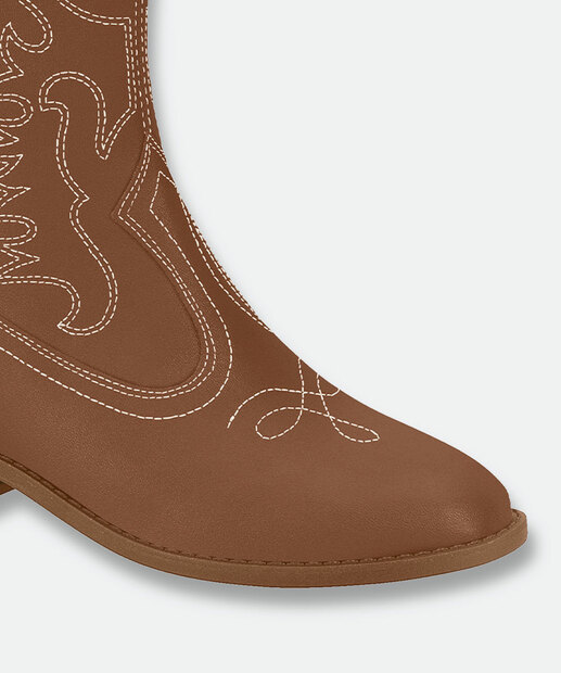Bota Feminina Country Moleca Marrom