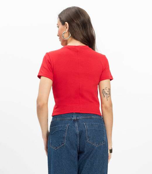 Blusa Feminina Infinita Cor Vermelho