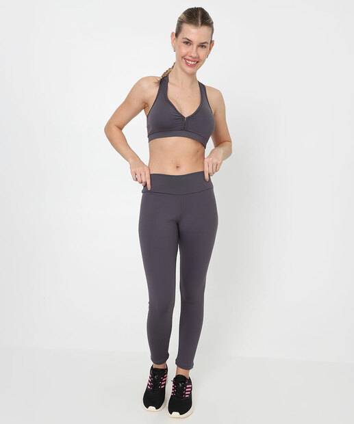 Image_Calça Feminina Legging Fitness Básica Marisa Cinza