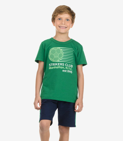 Image_Conjunto Camiseta com Bermuda Menino Rovi Kids Verde