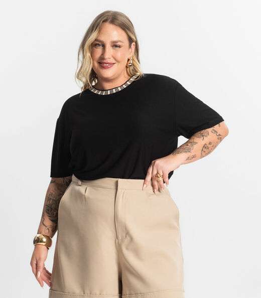 Image_Blusa Viscose Plus Size Secret Glam Preto