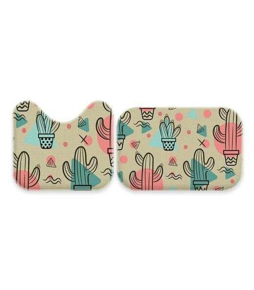 Jogo De Tapetes Para Banheiro Wevans Verde