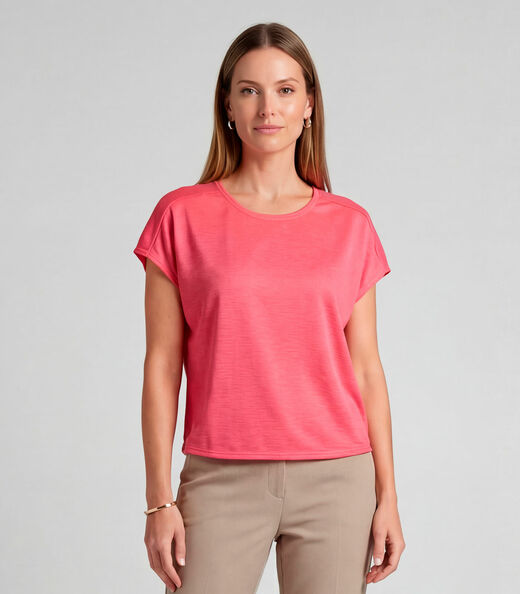 Image_Blusa Feminina Recorte Na Costa Infinita Cor Rosa