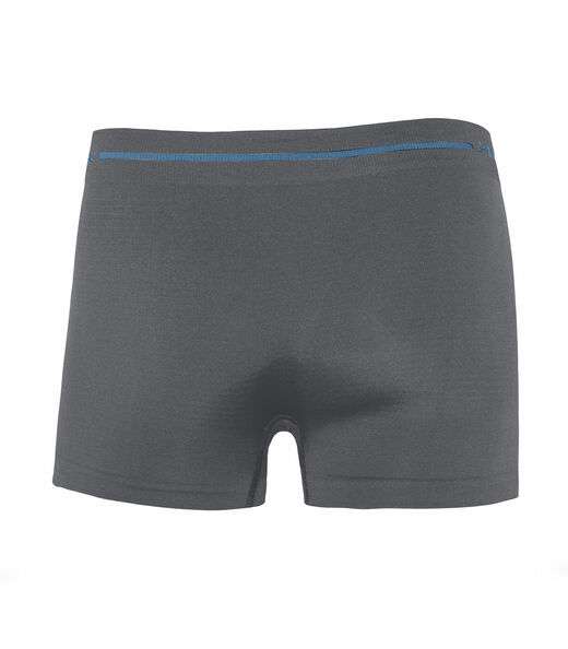 Cueca Boxer Lisa Microfibra Altomax Cinza