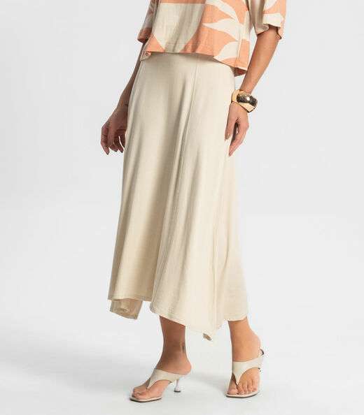 Saia Midi Endlesss Bege