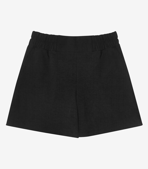 Shorts Feminino Plus Size Secret Glam Preto