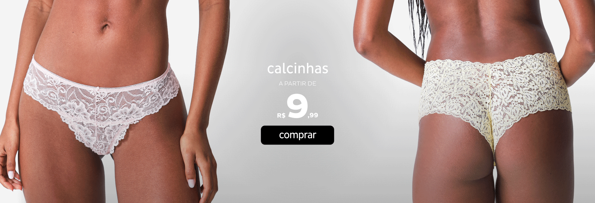 Calcinhas a partir de R$9,99