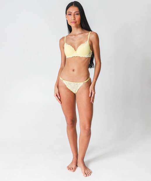 Calcinha Fio Dental String Renda Marisa