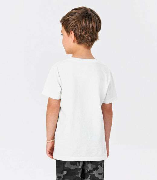 Conjunto Infantil Camiseta Com Bermuda Trick Nick Branco