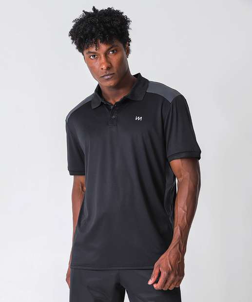 Image_Camiseta Polo Masculina Fitness Marisa Preto