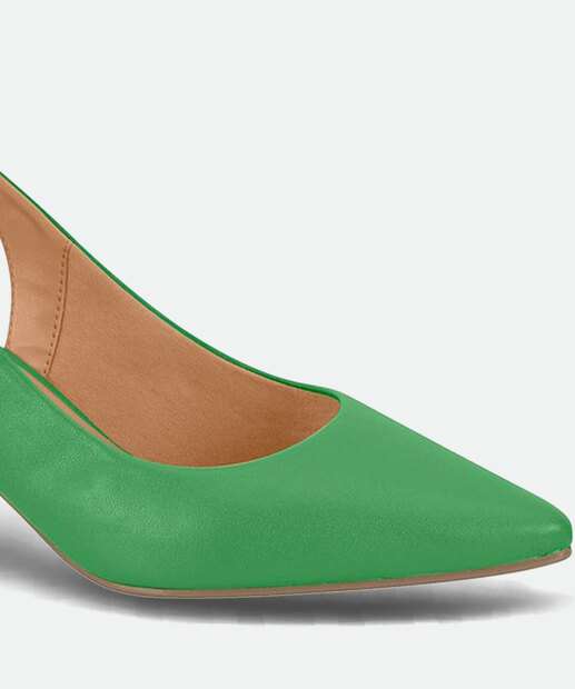 Scarpin Feminino Slingback Salto Fino Vizzano 