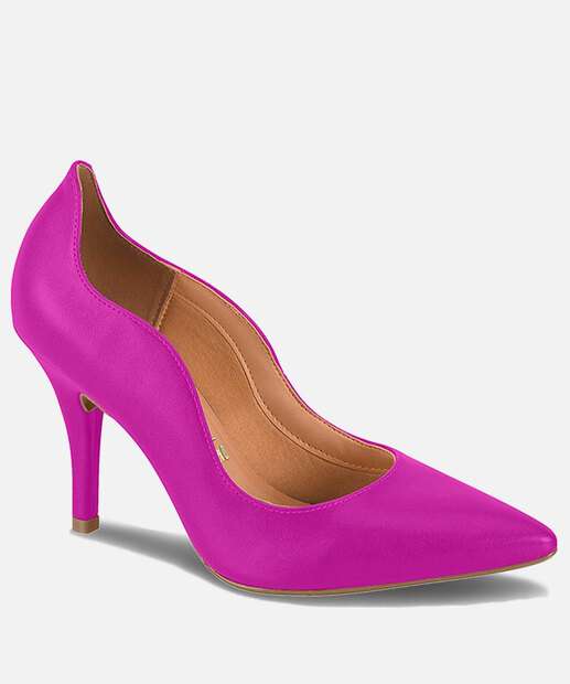 Scarpin Feminino Salto Fino Bico Fino Vizzano