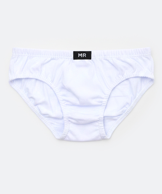 Kit 5 Cuecas Infantil Slip Lisa Marisa Tam 2 a 12 Azul