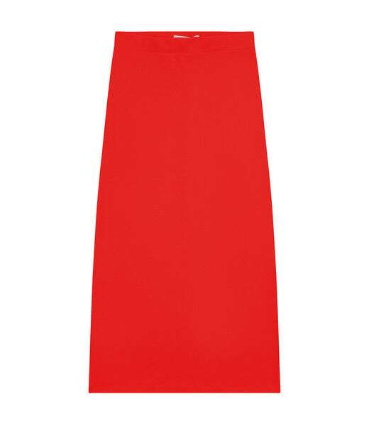 Saia Midi De Ribana Feminina Endless Laranja