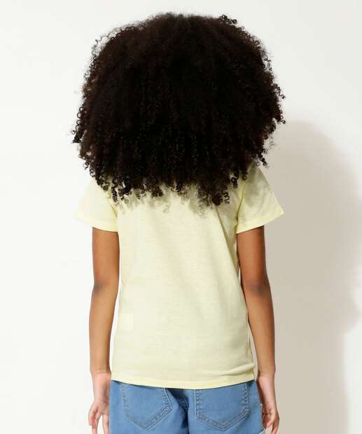 Camiseta Infantil Borboleta Marisa Tam 4 a 10