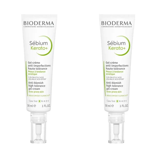 Image_Kit com 2 Unidades de Sébium Keratoe Bioderma Gel Creme 30ml