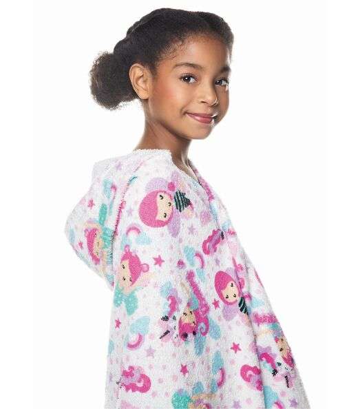 Toalha Felpuda Com Capuz Lepper Rosa