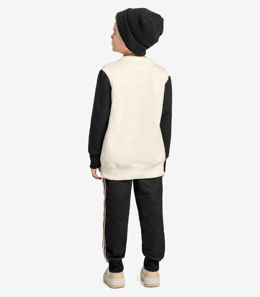 Conjunto Infantil Blusão Com Calça Trick Nick Bege