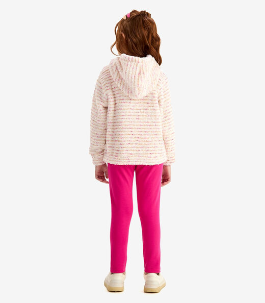Conjunto Blusão com Legging Molecotton Rovi Kids Rosa