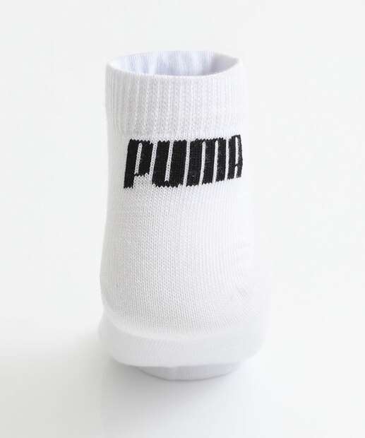 Kit 3 Pares Meias Masculina Soquete Puma Preto 