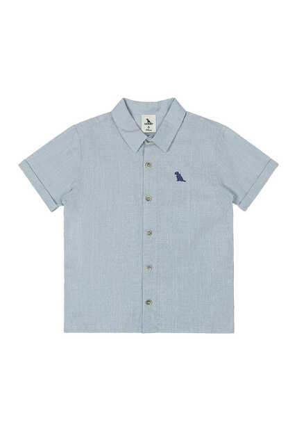Camisa Infantil Masculina em Cotton Quimby