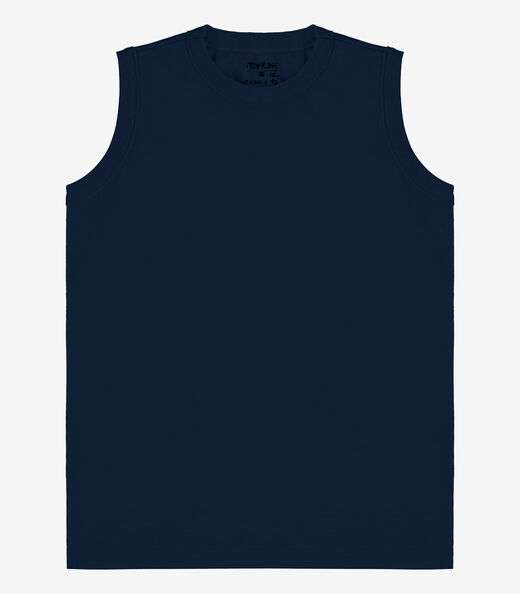 Regata Básica Infantil Masculina Rovitex Kids Azul