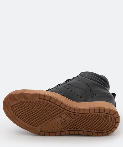 Tênis Feminino Cano Alto Ramarim Preto