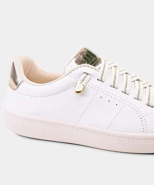 Tênis Infantil Casual Recorte Marisa Branco