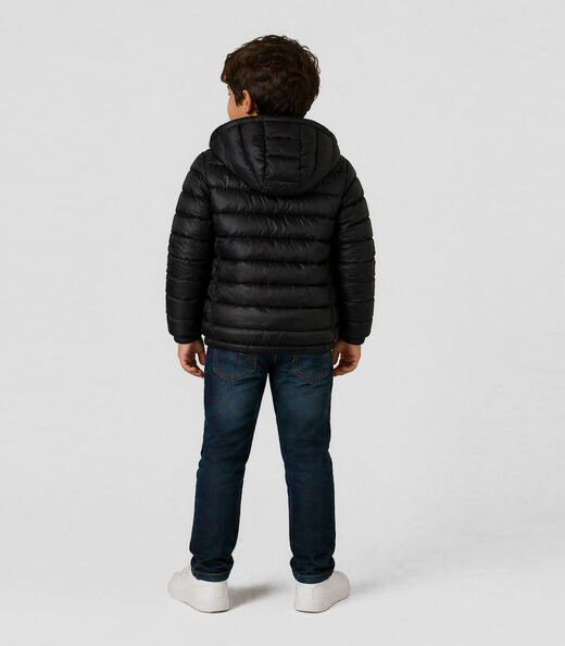 Jaqueta Infantil Menino Peluciado Sea Surf Preto