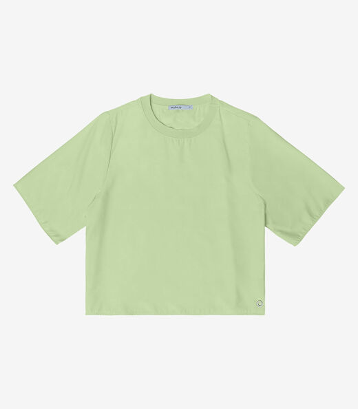 Blusa Feminina Manga Curta Endless Verde