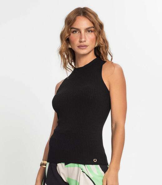 Regata Feminina Endless Preto