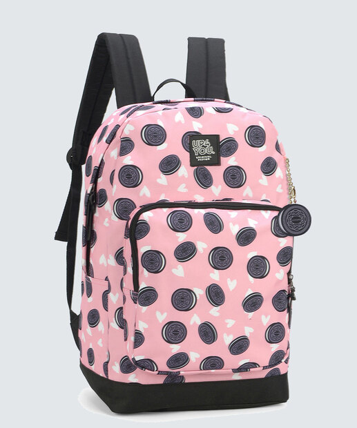 Mochila Feminina Estampa Biscoito Up4You 