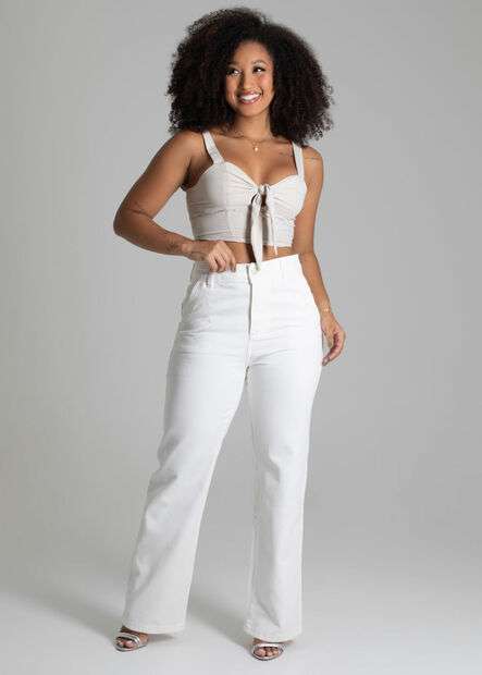 Calça Sarja Sawary Reta - 278618
