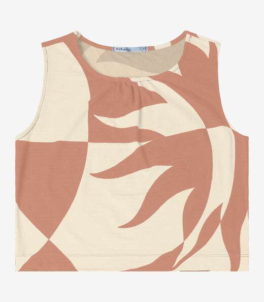 Image_Regata Feminina Estampada Endless Marrom