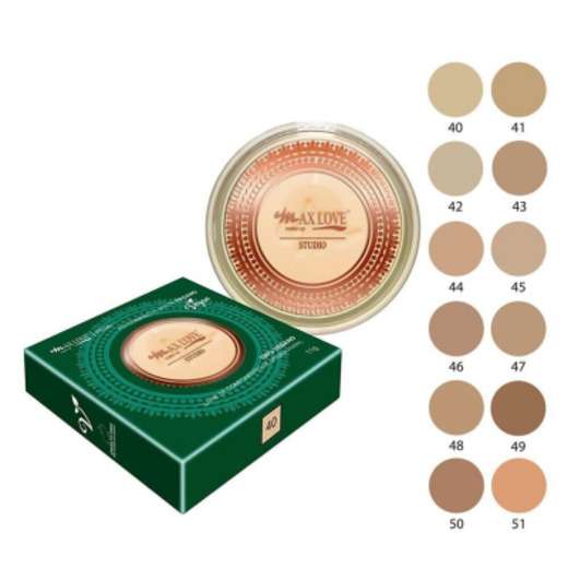 Pó Compacto Matte Vegano Cor: 46 Max Love