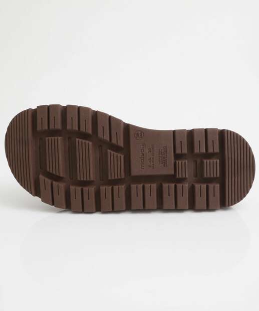 Rasteirinha Feminina Birken Fivelas Moleca Marrom