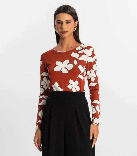 Image_Blusa Manga Longa Feminina Rovitex Laranja