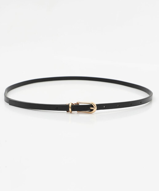 Kit 2 Cintos Feminino Fino Marisa Preto