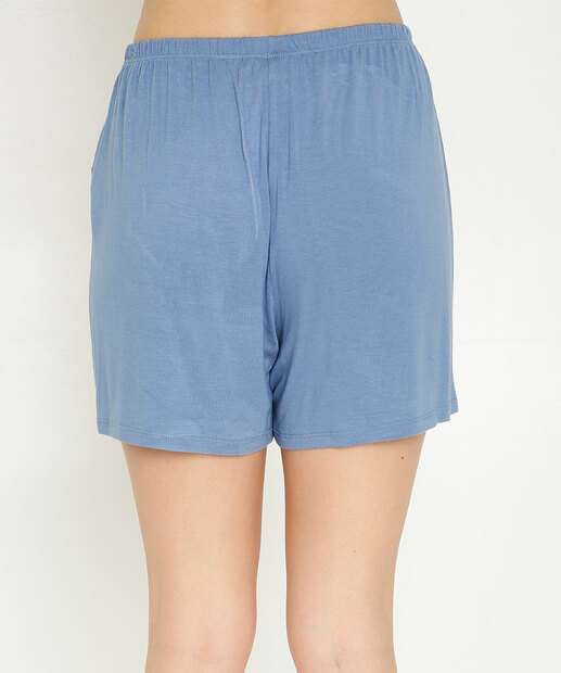 Pijama Feminino Recorte Renda Marisa