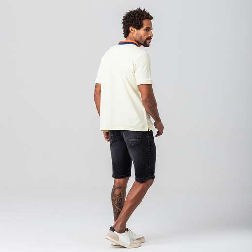 Camiseta Polo Rock e Soda Masculina