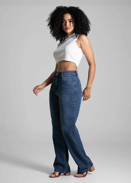 Calça Jeans Sawary Reta Petit - 282729